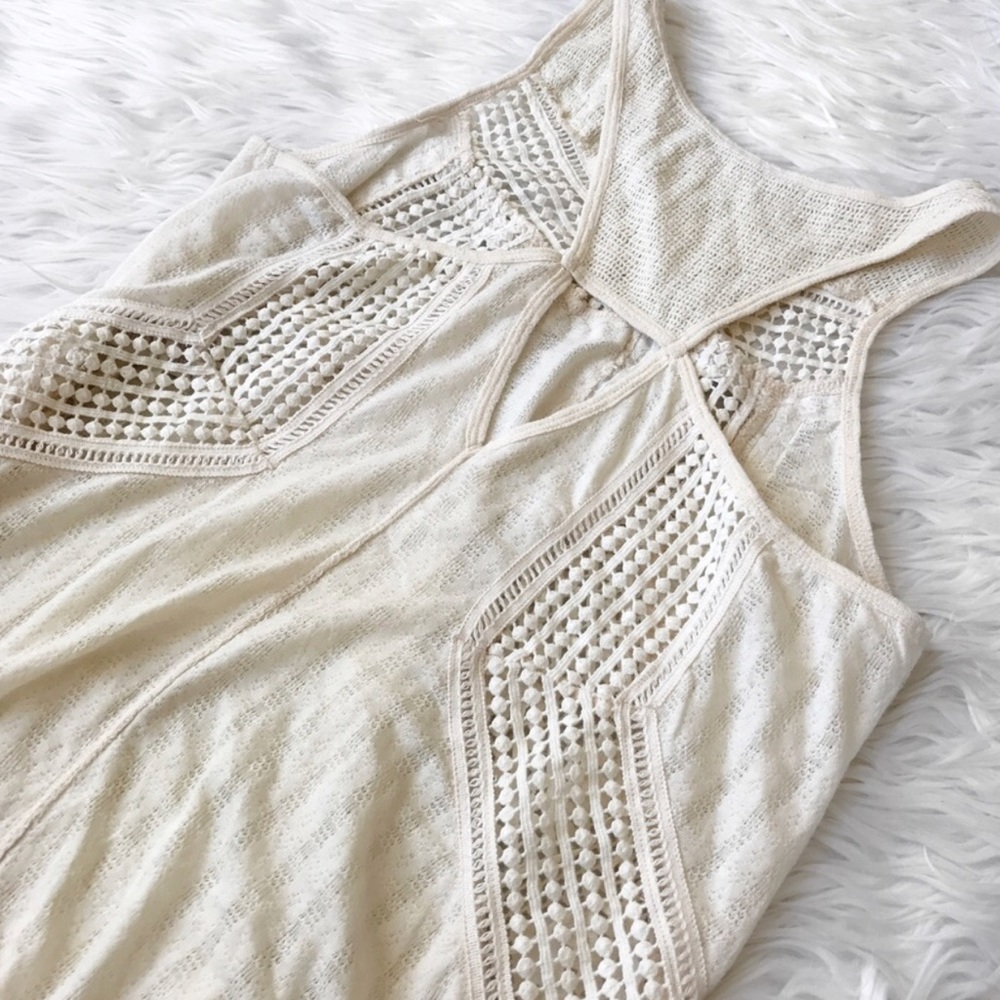 Free People embroidered bead tank - Picture 4 of 5